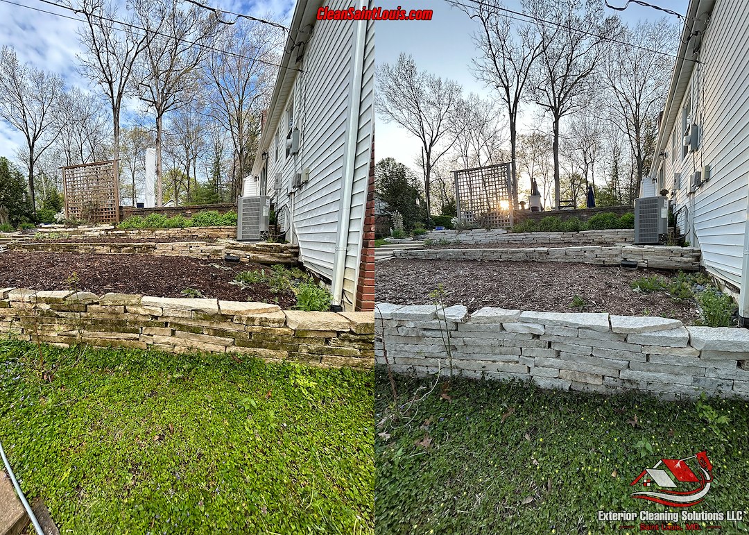 Colonial Stone Cleaning In Ladue, MO.