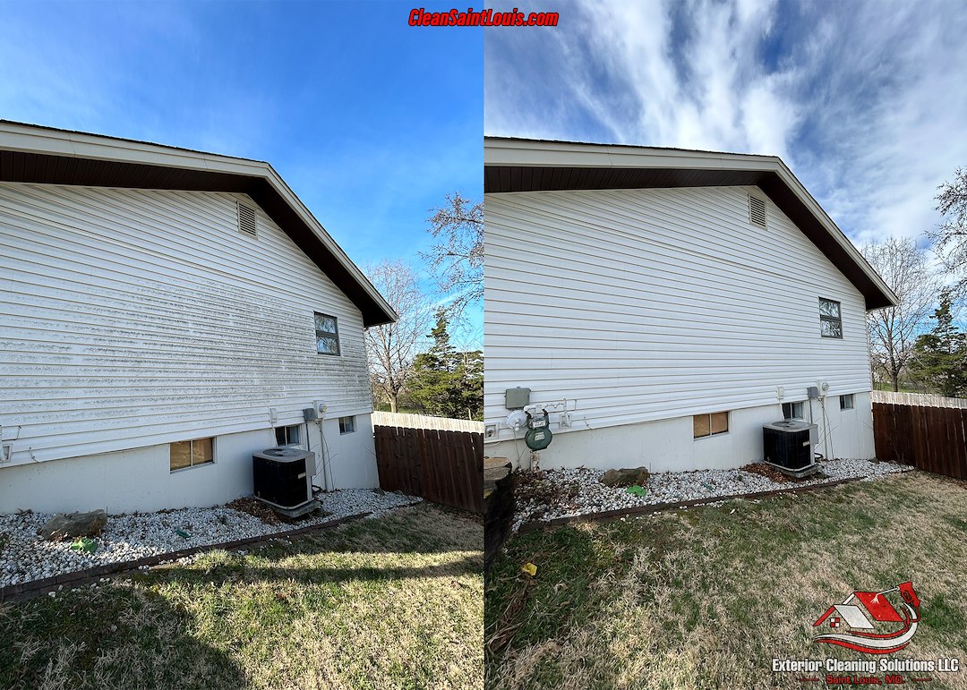 St. Charles MO House Washing and Low Pressure Cleaning For a Cleaner Home